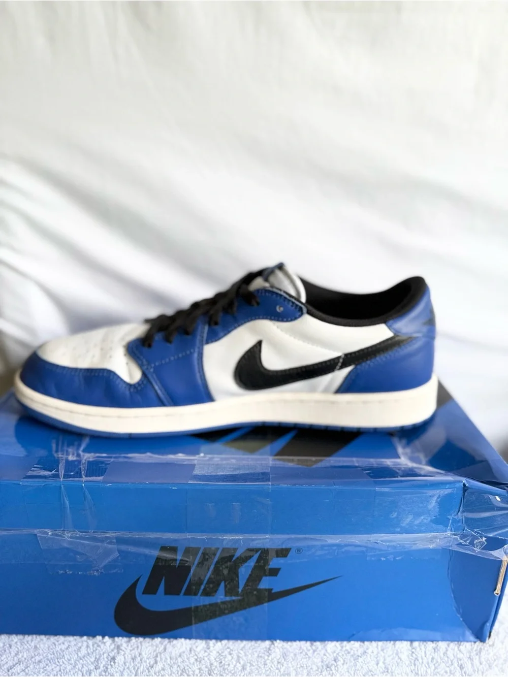 AUTHENTIC Jordan 1 Retro Low OG Game Royal size 13 CZ0790-140 2024 PRE-OWNED